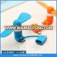 Portable Mobile Phone USB Mini Fan for iPhone and for Android mobile phones