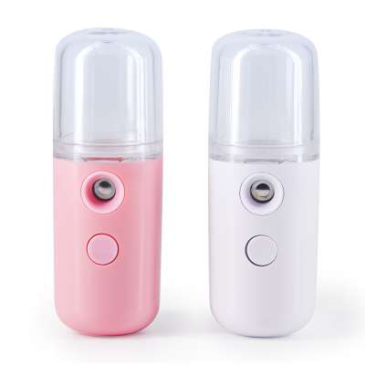 Mini Nano Facial Mist Sprayer USB Humidifier Rechargeable Moisturizing Beauty Instruments Face Skin Care Tools