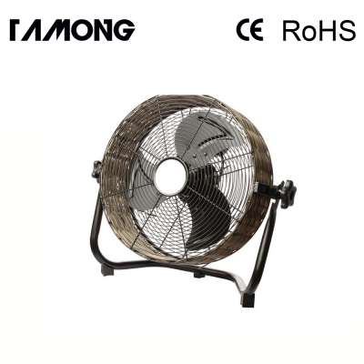 electric mini fan 9 Inch 12 Inch Electric Metal Table Fan with 3 blades