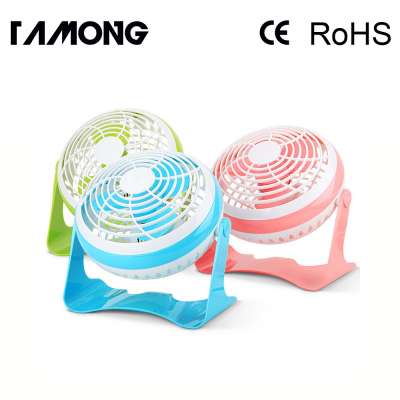 7 inch plastic usb fan small desktop office mini fan