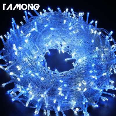 Hot Sale 3*3m 300LEDs Blue Fairy Lights Wedding Holiday Garden Christmas Lighting LED String Light